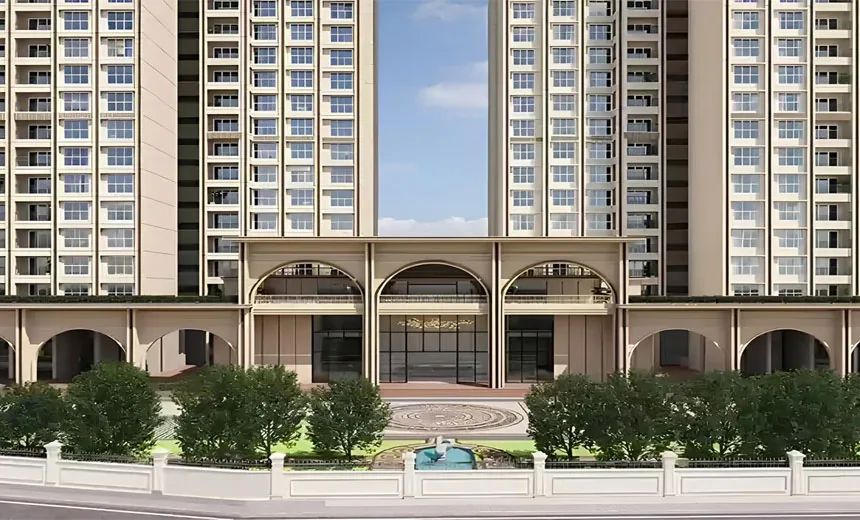 Godrej Regent Park entrance, artistic impression