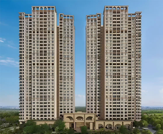 Godrej Regent Park tower elevation, artistic impression